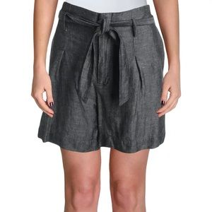 Ralph Lauren European Walking Shorts Size 8 NWT Gray/Black
